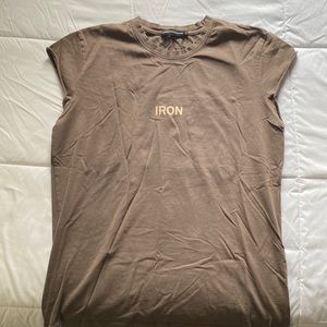IronWilled BodyBuilding Capped Sleeve Shirt